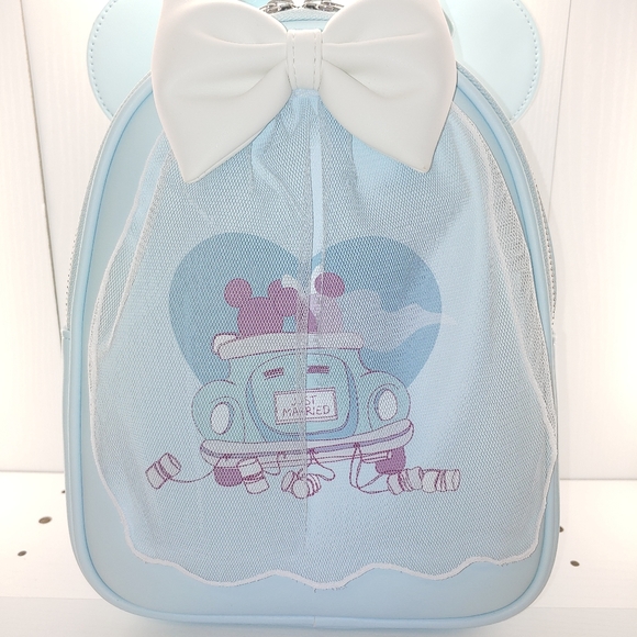 Loungefly Mickey And Minnie Wedding Backpack - Picture 5 of 9